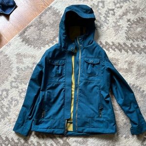 REI cress creek soft shell waterproof rain jacket